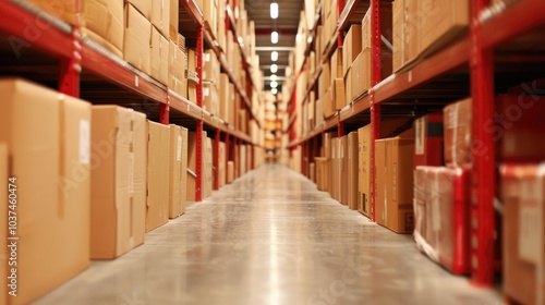 Wallpaper Mural Efficient Warehouse Management, A Visual Insight into Storage Solutions Torontodigital.ca