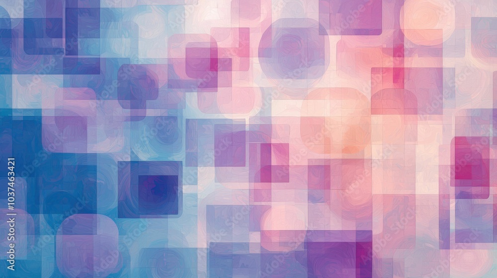 A vibrant abstract design featuring a mix of colorful squares and circles. The texture and layers create a modern digital artwork. A vibrant abstract design featuring a mix of colorful squares and circles. The texture and layers create a modern digital artwork.