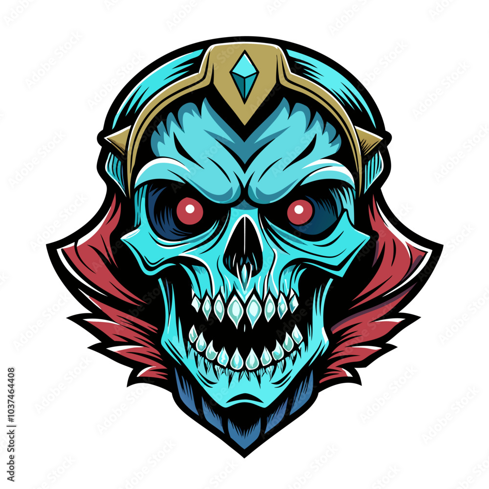 Fototapeta premium Skull Illustrations Design for Outdoor t-shirt Design