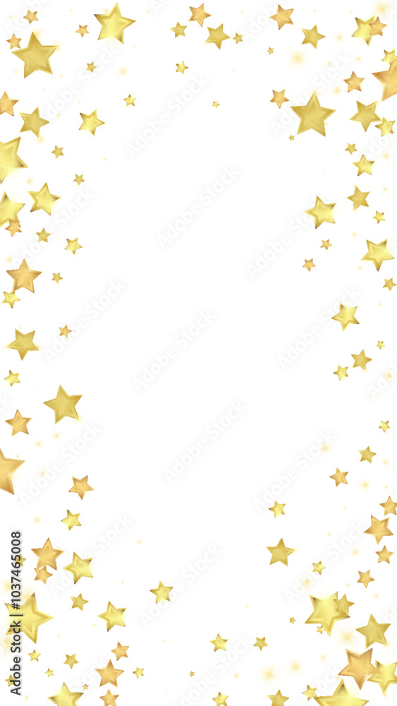 Magic stars vector overlay. Gold stars scattered Magic stars vector overlay. Gold stars scattered