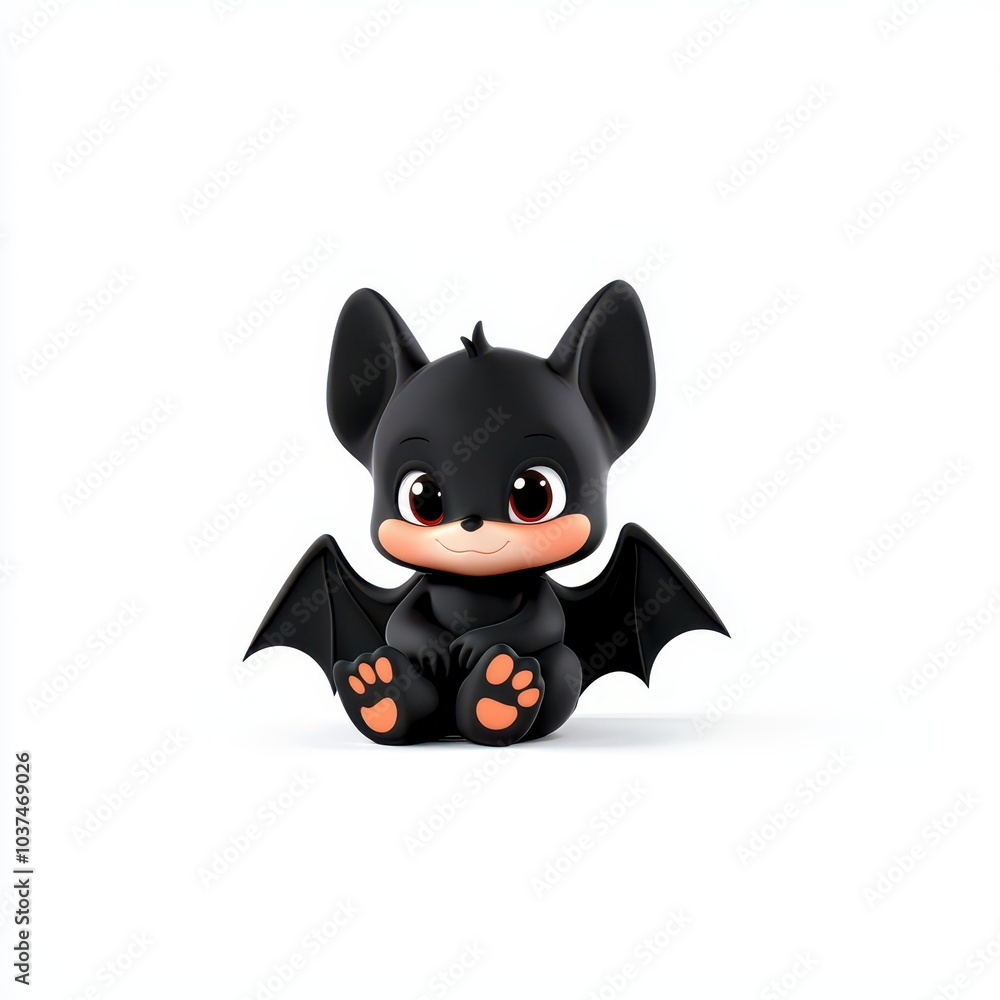 Obraz premium Cute Baby Bat