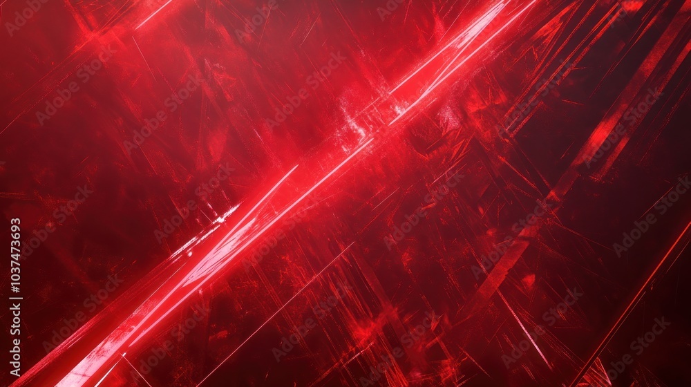 Abstract Red Lines Background Abstract Red Lines Background