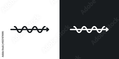 Wave sine icon