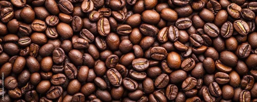 A close-up of roasted coffee beans, showcasing their rich, dark texture and warm tones, ideal for coffee lovers and enthusiasts. A close-up of roasted coffee beans, showcasing their rich, dark texture and warm tones, ideal for coffee lovers and enthusiasts.