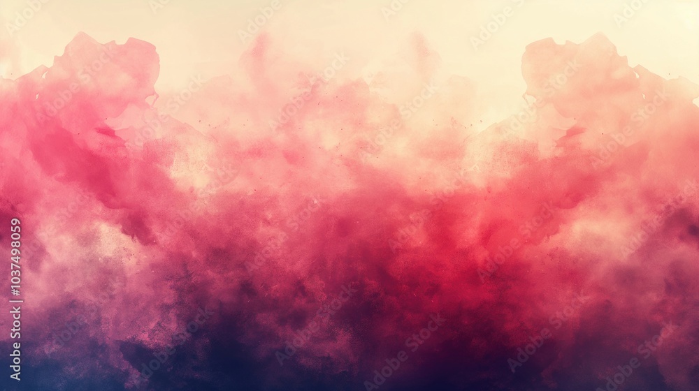 Naklejka premium Abstract Colorful Cloud Wallpaper Design