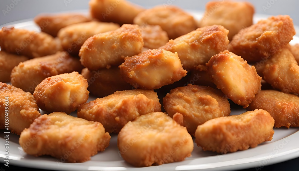 Golden Crispy Chicken Nuggets Golden Crispy Chicken Nuggets