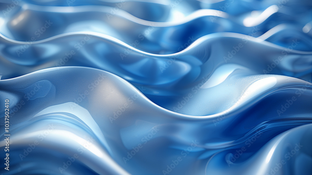 Blue silk background. Shiny and sparkling Waves. 3d rendering. Wave. Abstract 3D Background, flowing texture. Nice waves. Dynamic Flowing backdrop. Blue silk background. Shiny and sparkling Waves. 3d rendering. Wave. Abstract 3D Background, flowing texture. Nice waves. Dynamic Flowing backdrop.