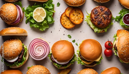 Delicious Homemade Burgers