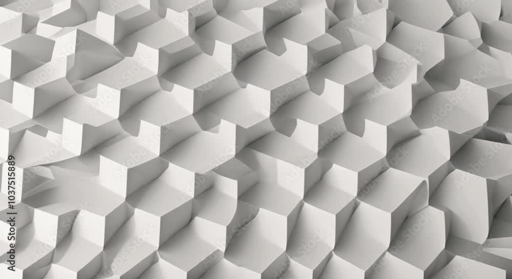 Abstract 3d white animation video loop 4k animation Abstract 3d white animation video loop 4k animation