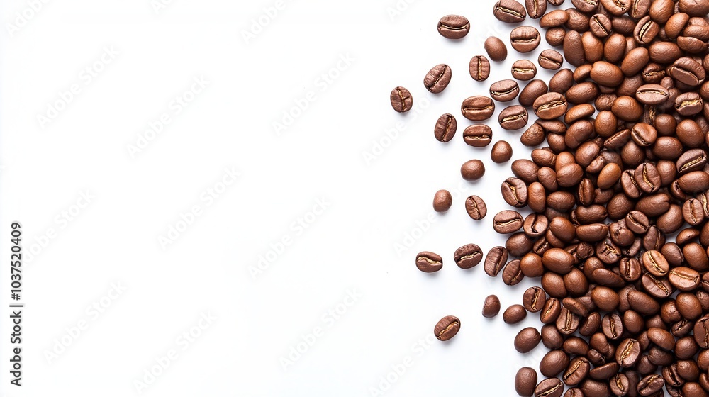 coffee beans on the table coffee beans on the table