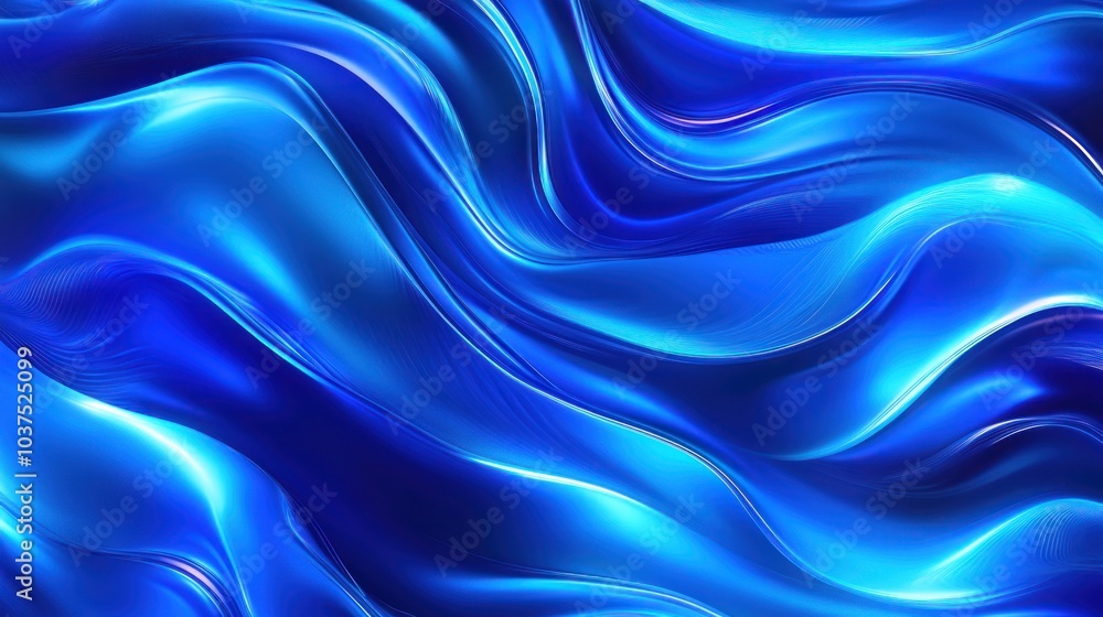 Abstract Blue Swirling Background Abstract Blue Swirling Background