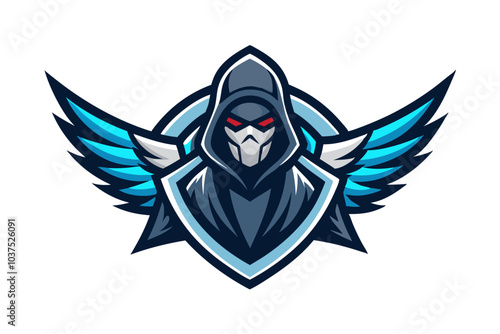 Eagle wings, a vintage heraldic symbol of power and freedom, could be designed as a striking tattoo art with a shield and banner, perhaps incorporating a crown or skull for a unique emblem or insignia