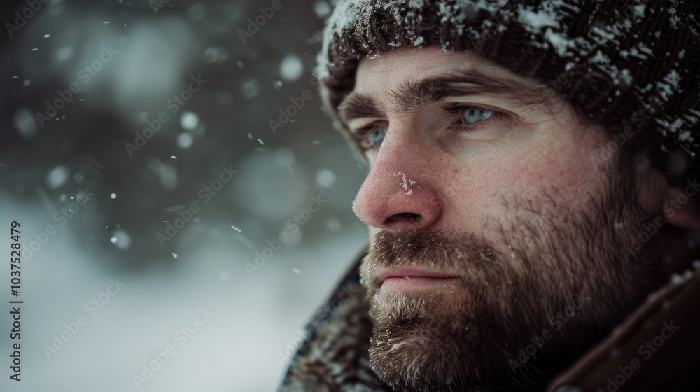Man in the Snow Man in the Snow