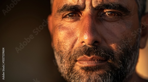 Close-up Portrait of a Man