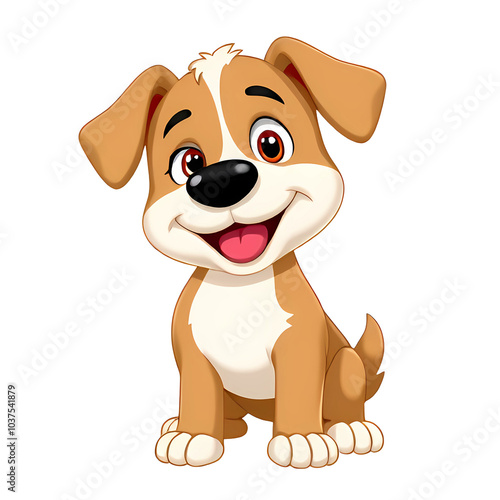 funny dog, cute dog clipart