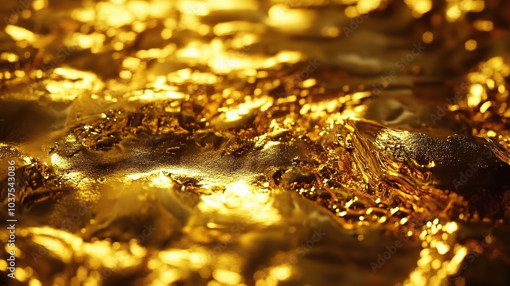 Golden Texture Abstract: A mesmerizing close-up of shimmering gold, capturing the intricate patterns and textures of a precious metal. The warm. Golden Texture Abstract: A mesmerizing close-up of shimmering gold, capturing the intricate patterns and textures of a precious metal. The warm.