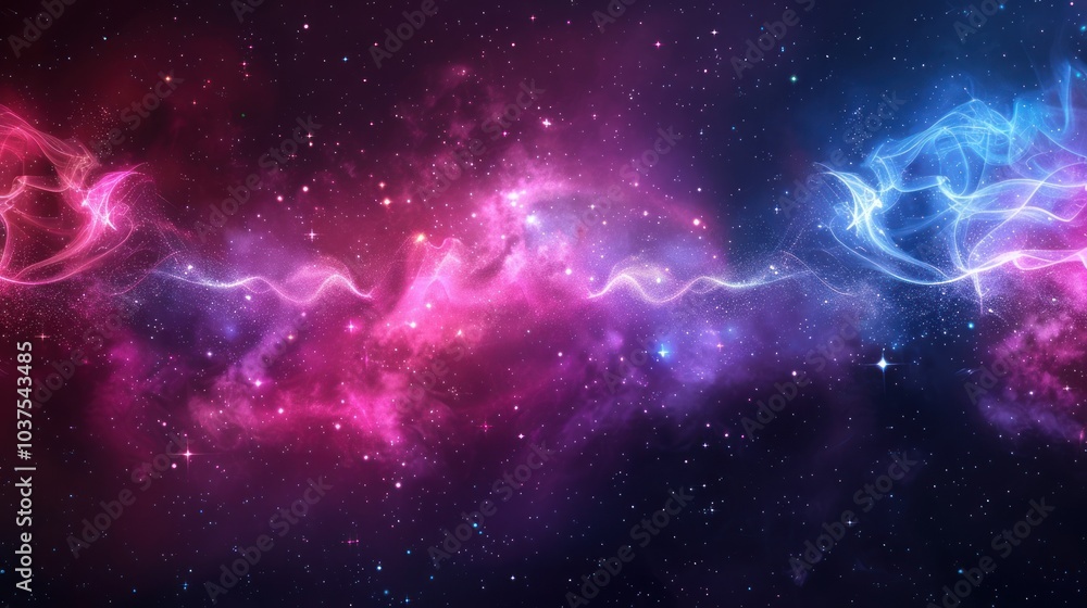 Cosmic Nebula: A Symphony of Stars and Gas Cosmic Nebula: A Symphony of Stars and Gas