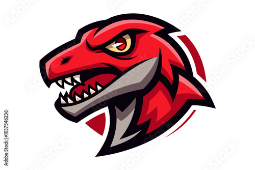 Wallpaper Mural Vector art design features an angry black wolf head with tribal tattoo illustration, alongside a cartoon lion head mascot and a monster fish head symbol Torontodigital.ca