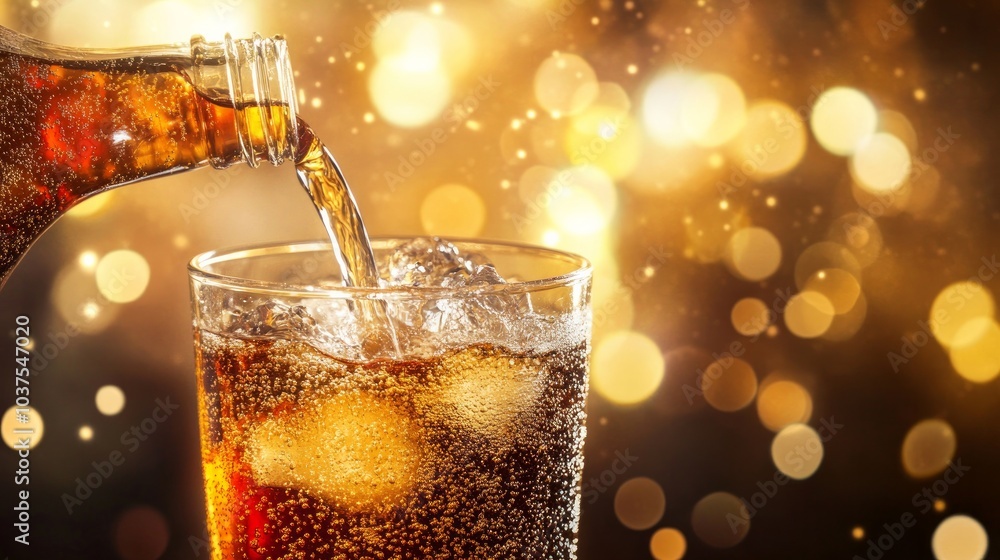 Soft drink: fill a glass with soda or stare at the bottle Soft drink: fill a glass with soda or stare at the bottle