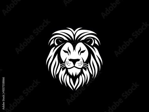Wallpaper Mural White Majestic Wildlife Lion Icon Logo Symbol Torontodigital.ca