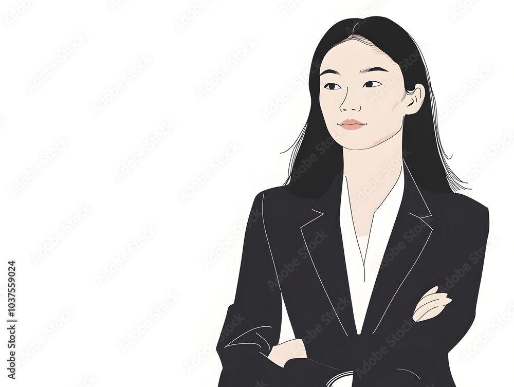 Professional Woman Female Businesswoman Business Attire Suit Professional Woman Female Businesswoman Business Attire Suit