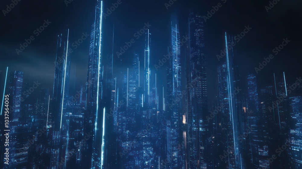 Cyberpunk Cityscape Cyberpunk Cityscape