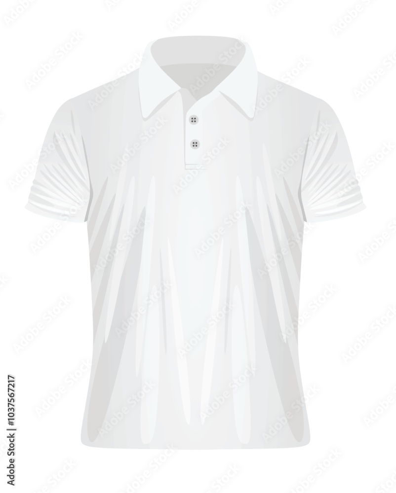 White man t shirt. vector illustration White man t shirt. vector illustration