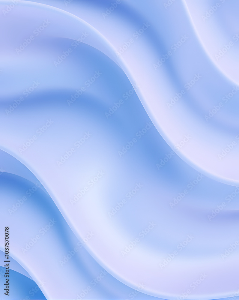Obraz premium abstract background with smooth lines in violet and blue colors, vector illustration