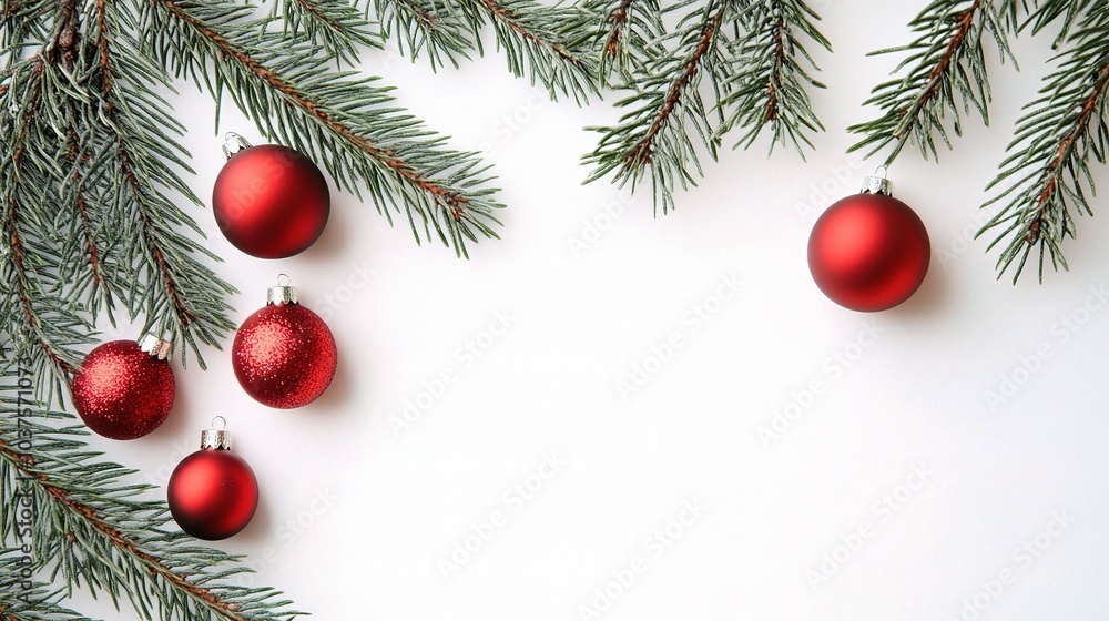 Christmas Festive Ornament Border Christmas Festive Ornament Border