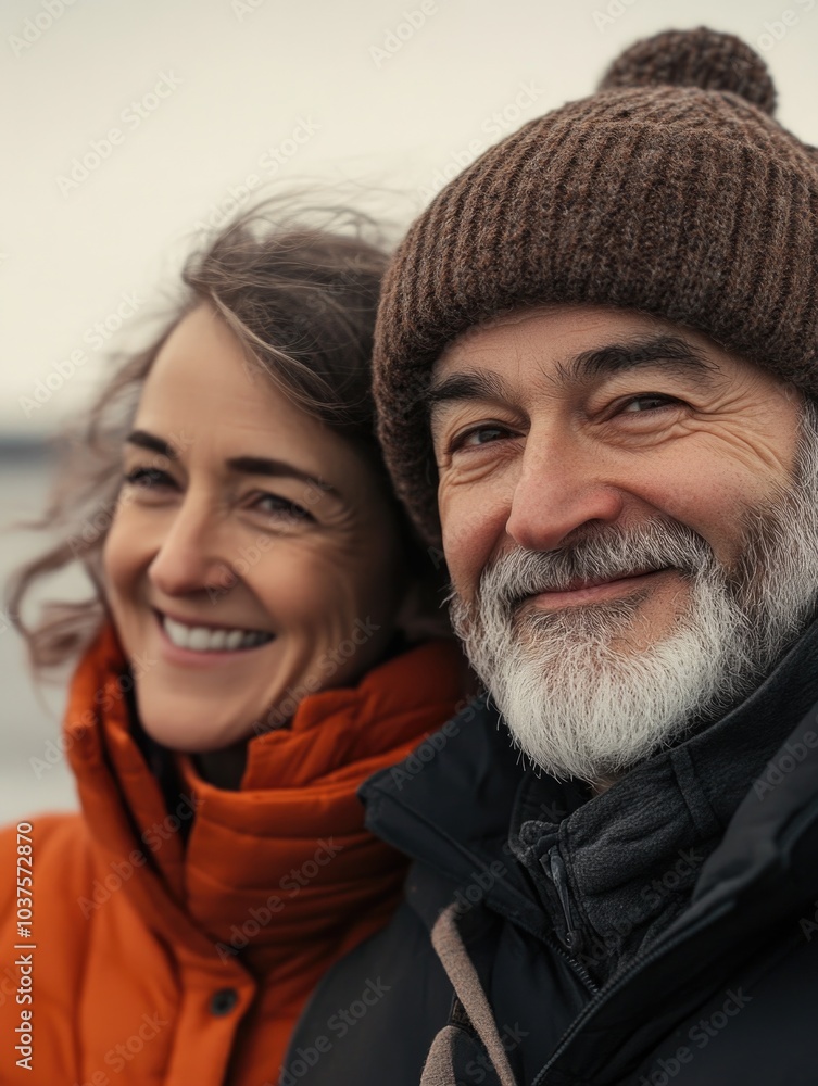Warm and Cozy Couple's Winter Adventure Warm and Cozy Couple's Winter Adventure
