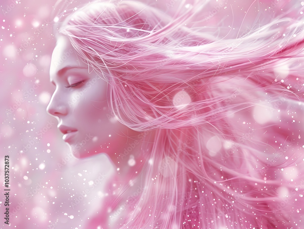 girl pink sparkle In the second photograph girl pink sparkle In the second photograph