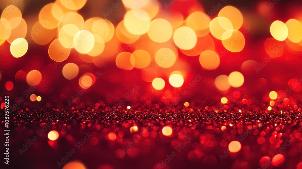 Red Glitter and Lights Red Glitter and Lights