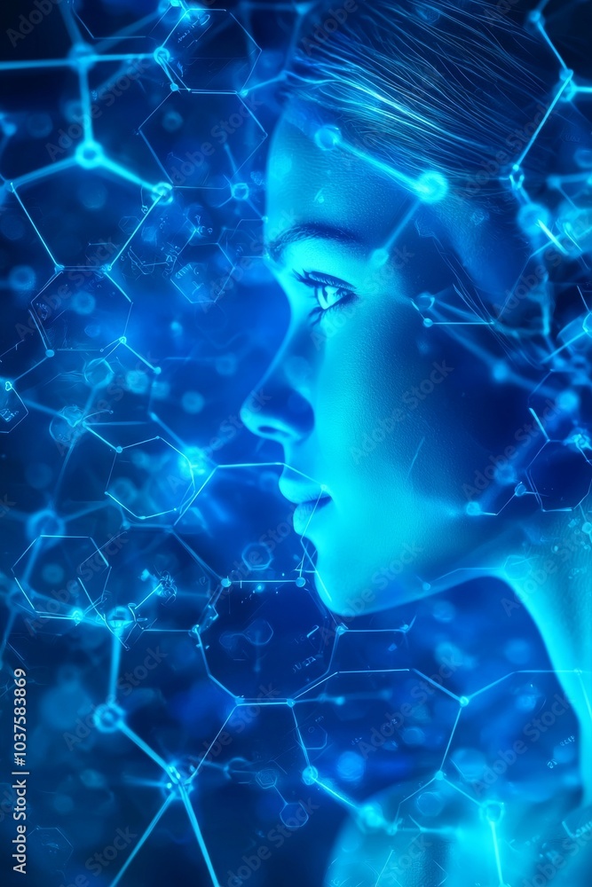 Fototapeta premium An overview of face detection and recognition using computer vision and biometrics