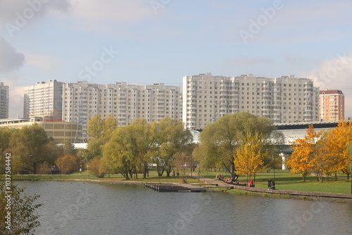 autumn in the landscape park Yuzhnoye Butovo, Moscow, October 2024, 3 photo