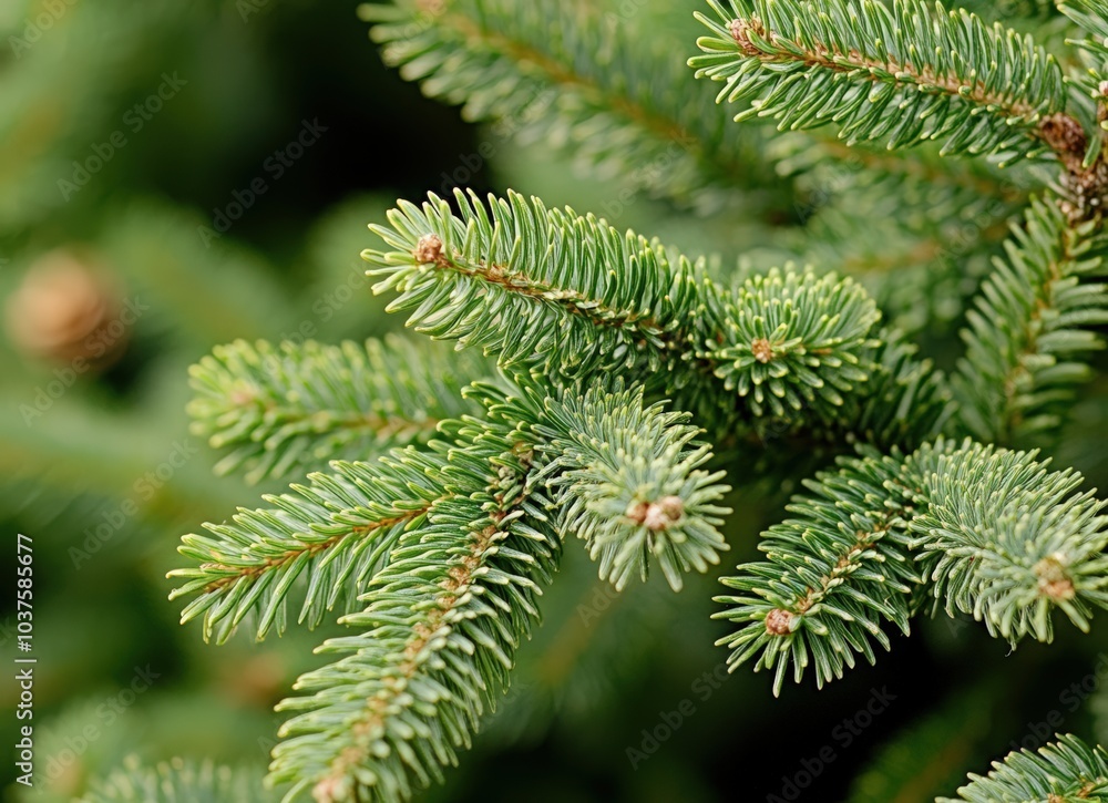 Close-up of green pine tree branches with a bokeh background. evergreen fir trees in a forest, a natural texture for wallpaper or decoration design. Christmas card concept. Background for a Christmas Close-up of green pine tree branches with a bokeh background. evergreen fir trees in a forest, a natural texture for wallpaper or decoration design. Christmas card concept. Background for a Christmas