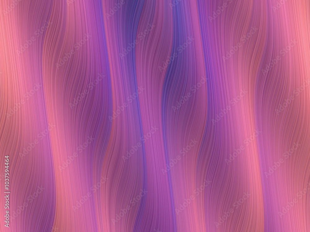 Fototapeta premium Abstract background with a flowing, wavy pattern in shades of pink, purple, and orange.