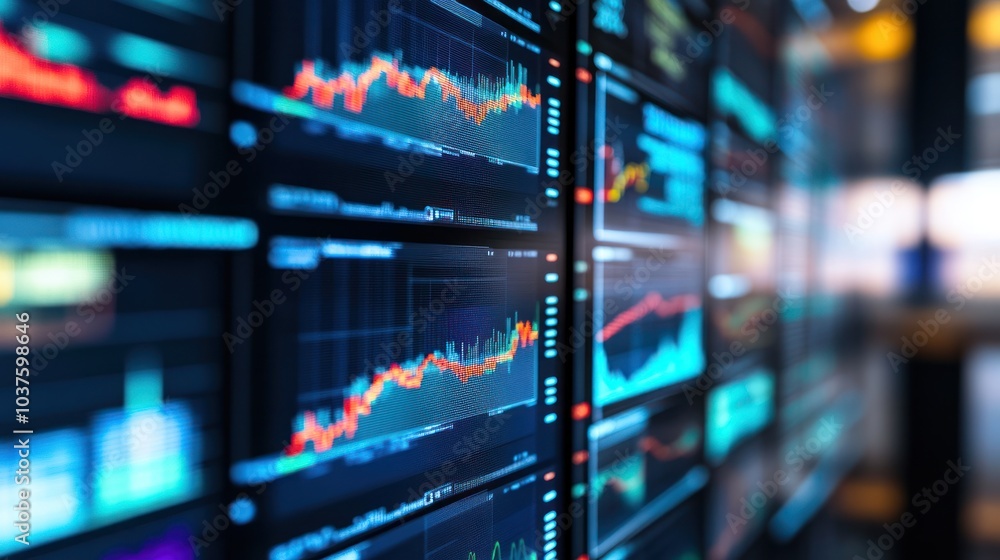 Financial Data Visualizations on Multiple Screens Financial Data Visualizations on Multiple Screens
