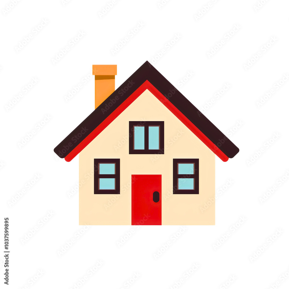 Clean home and house mark, icon isolated with building form, pictogram showing property and apartment lines, construction in residential style Clean home and house mark, icon isolated with building form, pictogram showing property and apartment lines, construction in residential style