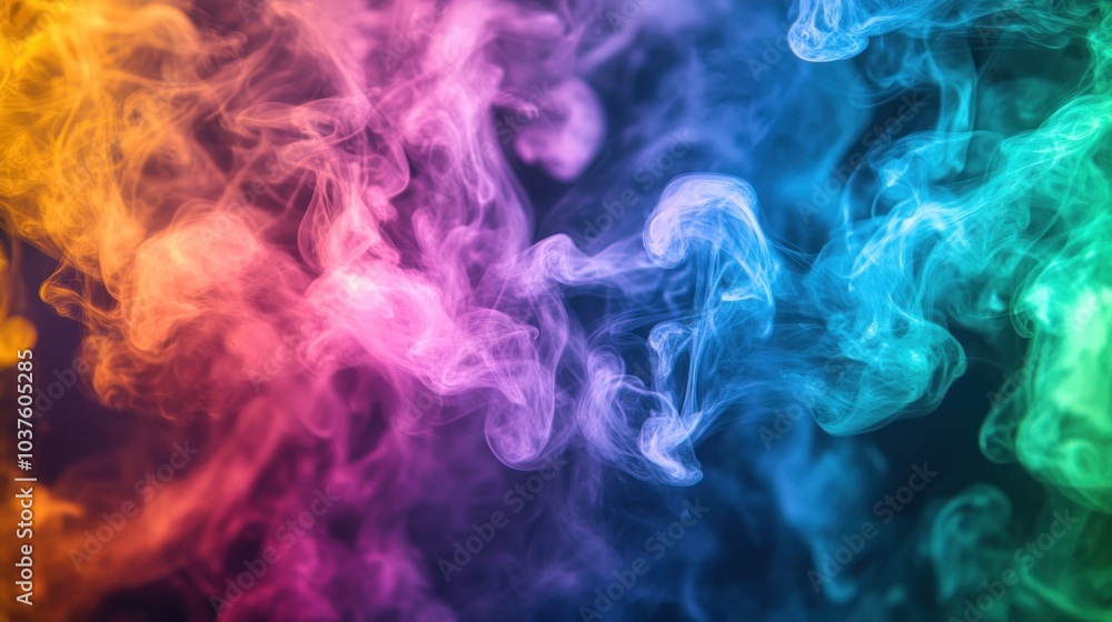Abstract Smoke Colors Abstract Smoke Colors