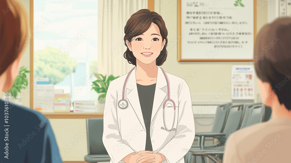 家族を安心させる日本人女性外科医 家族を安心させる日本人女性外科医
