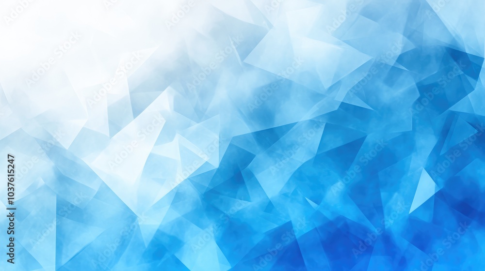 Abstract Geometric Frozen Ice Pattern Abstract Geometric Frozen Ice Pattern
