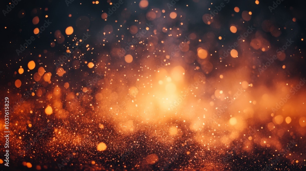 Fiery Blaze and Glowing Sparks Fiery Blaze and Glowing Sparks