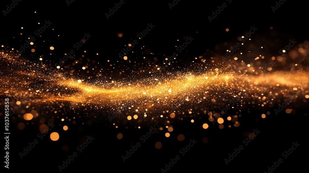 Obraz premium Dynamic Flames with Embers Flying