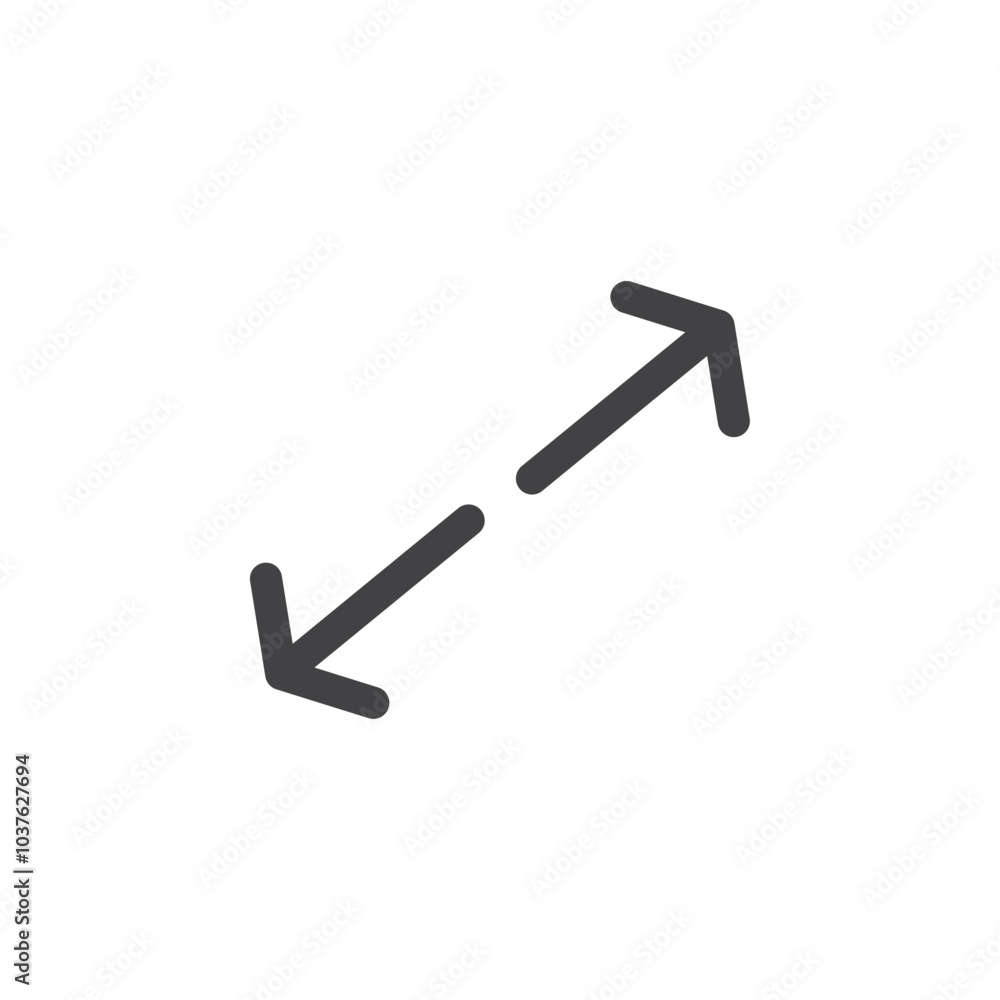 Expand icon Flat simple outline set Expand icon Flat simple outline set