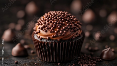 Exquisite Brigadeiro - High-Quality Product Photography with Cinematic Lighting