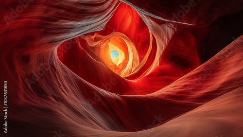 antelope canyon in arizona - background travel and artwork concept
