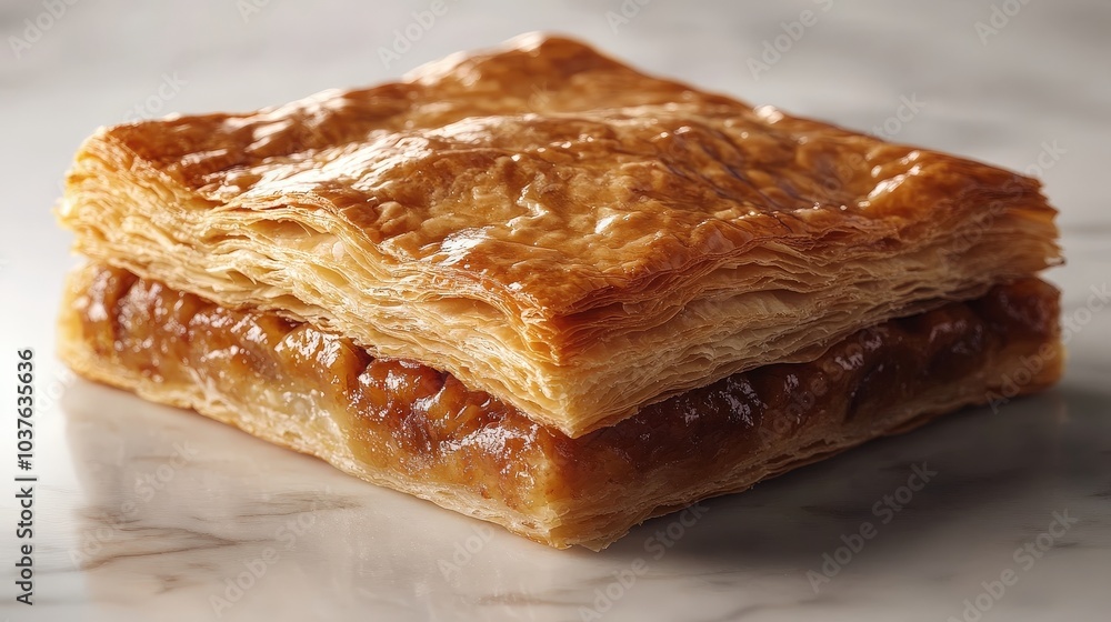 Delectable Baklava: Realistic High-Quality Middle Eastern Delight Stock Photo Delectable Baklava: Realistic High-Quality Middle Eastern Delight Stock Photo