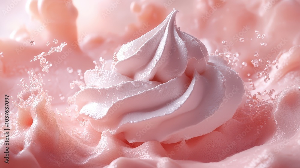 Glowing Pavlova Delight in Flight - High Resolution Commercial Photography with White Lighting and Stunning Details for Banner Design Glowing Pavlova Delight in Flight - High Resolution Commercial Photography with White Lighting and Stunning Details for Banner Design