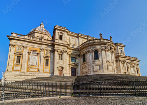 Obraz na płótnie Very well preserved Bascilica Papale di Santa, Rome, Italy w salonie