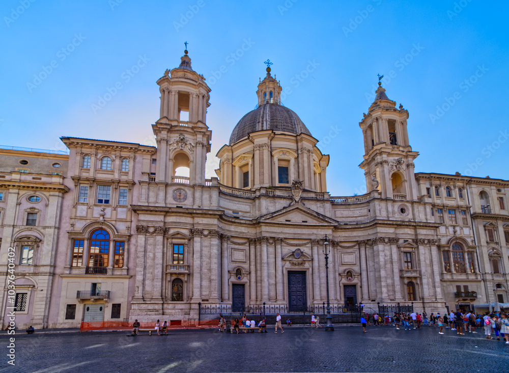 Obraz premium Absolutely brilliant roman empire architecture, Rome, Italy